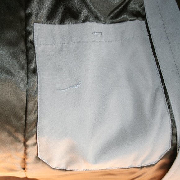 London Fog lined Trenchcoat size 38 regular khaki - Picture 5 of 5